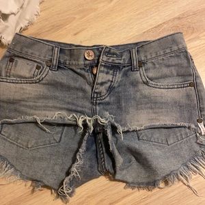 Barely worn size 24 one teaspoon shorts